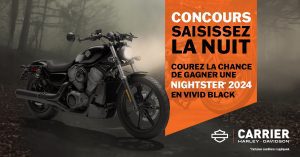 Moto Harley-Davidson Nightster 2024 noire