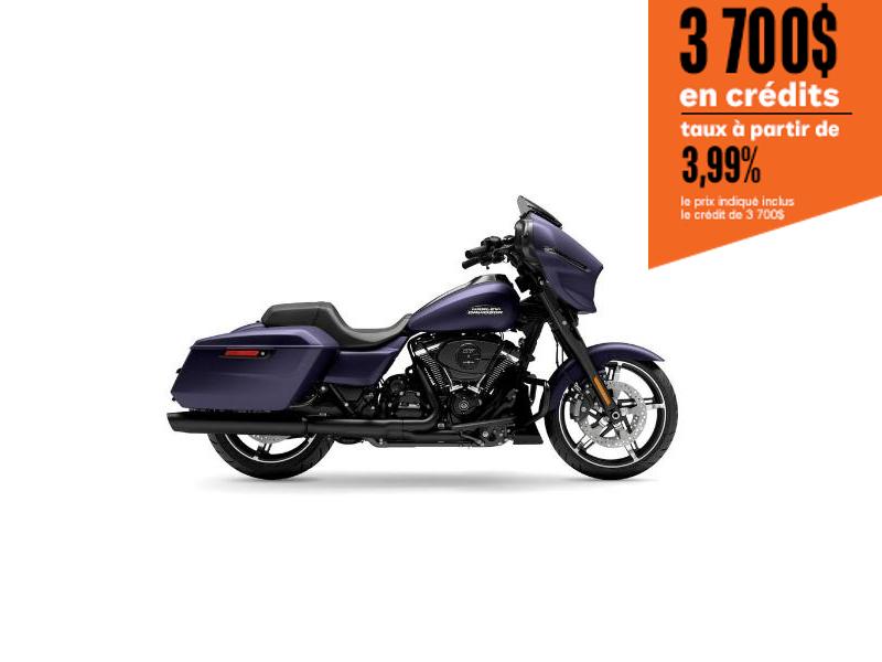 Moto Harley-Davidson Street Glide / fini noir 2025