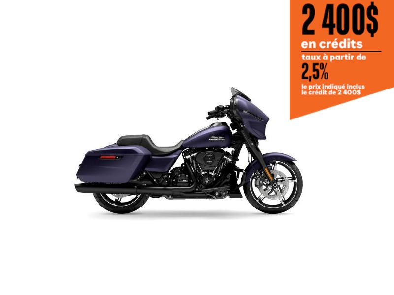 Moto Harley-Davidson Street Glide / fini noir 2025